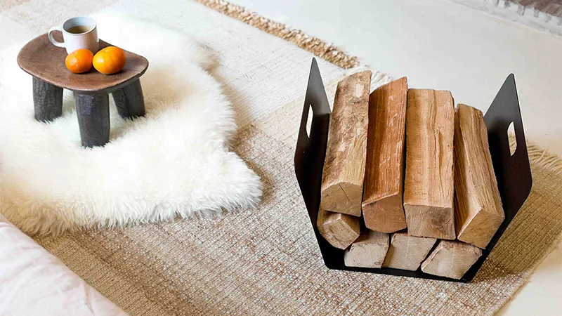 Rangement et transport des bûches