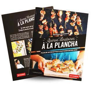 Book Apéros Dînatoires À La Plancha Larousse