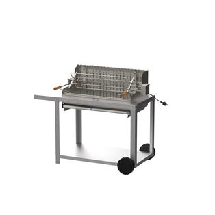 Barbecue Irissarry Inox 78*32 Sur Chariot