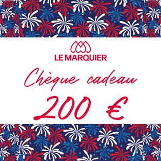 Chèque cadeau 200€