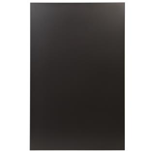 Plaque Murale Unie Noire L75 H120