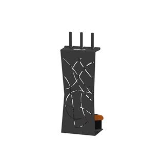 SERVITEUR SILLAGE NOIR - 3 ACCESSOIRES