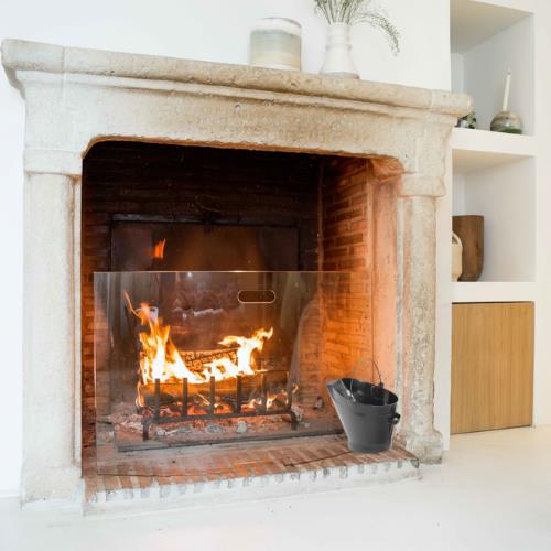 Lacquered Ash Bucket Black