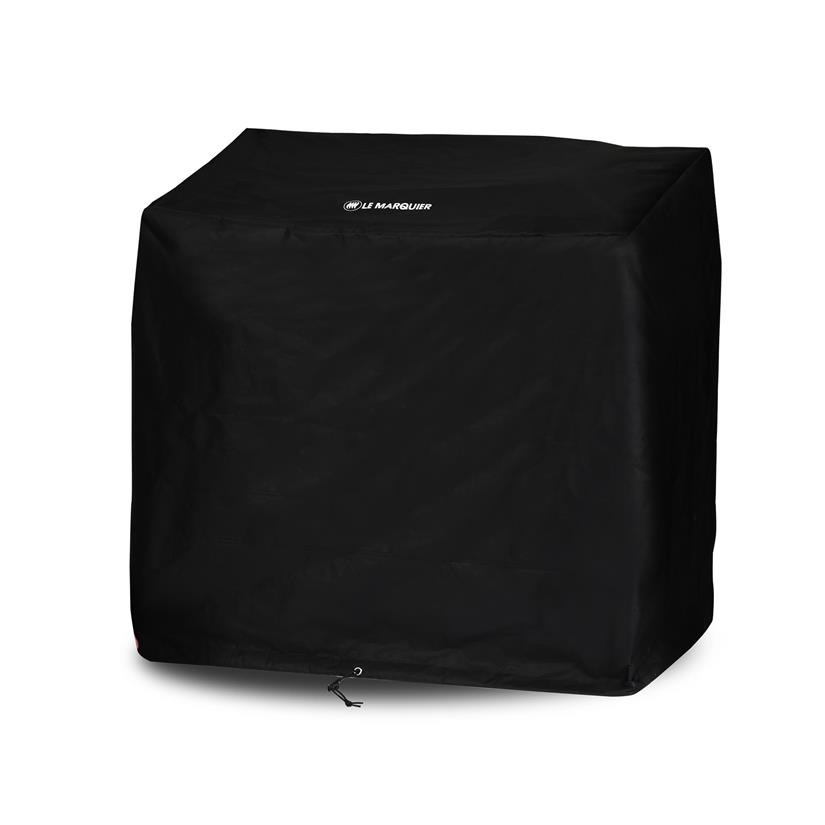 Housse pour plancha < 60 cm sur chariot avec tablettes