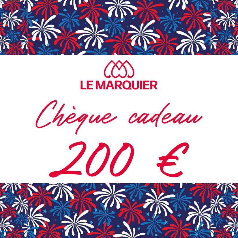 Chèque cadeau 200€