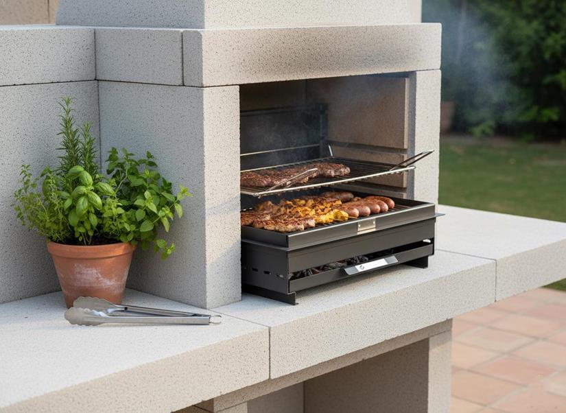 Montory Charcoal Grill 61 x 40 Black