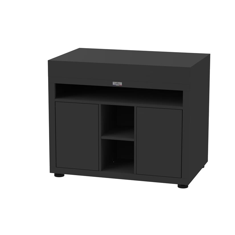 MEUBLE TABLETTE XL,110 x 70 cm NOIR