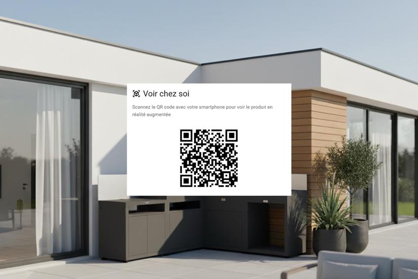 Cuisine D'Angle 5 Elements Avec Credences - Noir