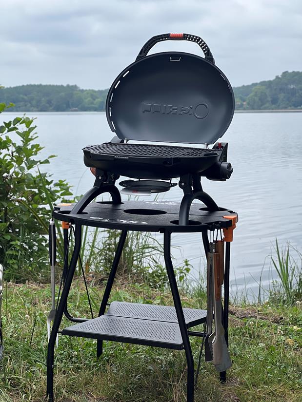 BARBECUE GAZ COMPACT PORTABLE O-GRILL 500 NOIR