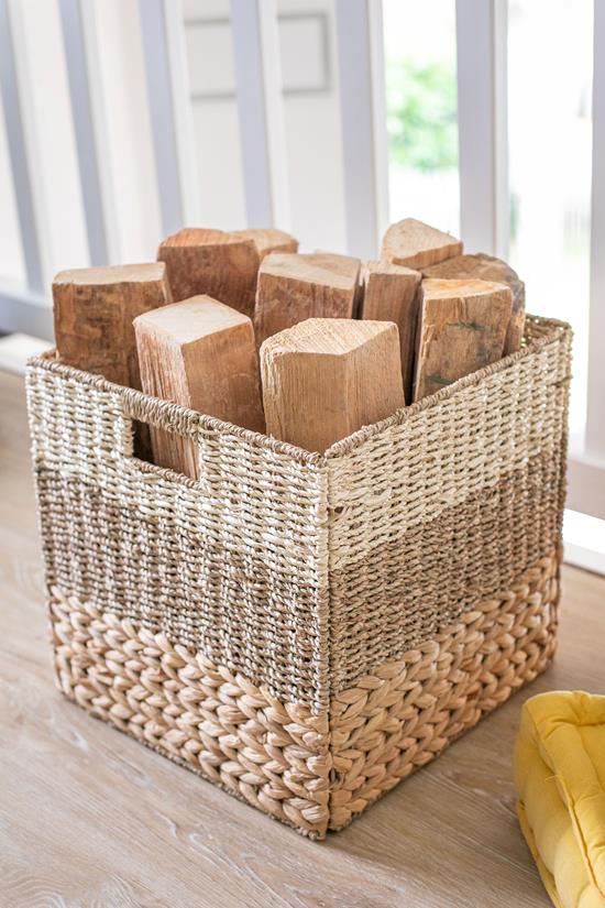 Panier A Bûches Pliable Carra Carre
