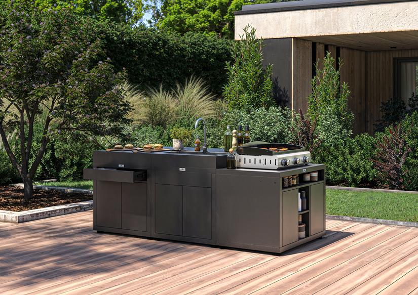 Plancha AMALIA PRO Gaz 375 Inox