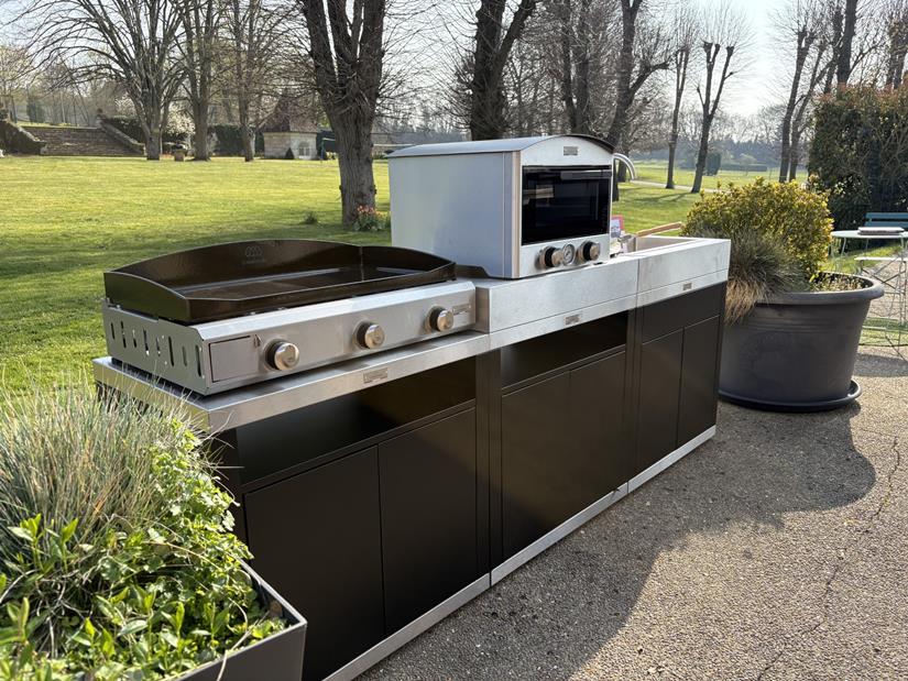 Plancha AMALIA PRO Gaz 375 Inox