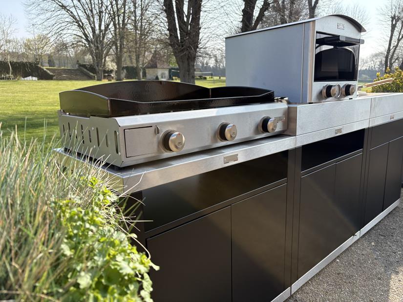 Plancha AMALIA PRO Gaz 375 Inox