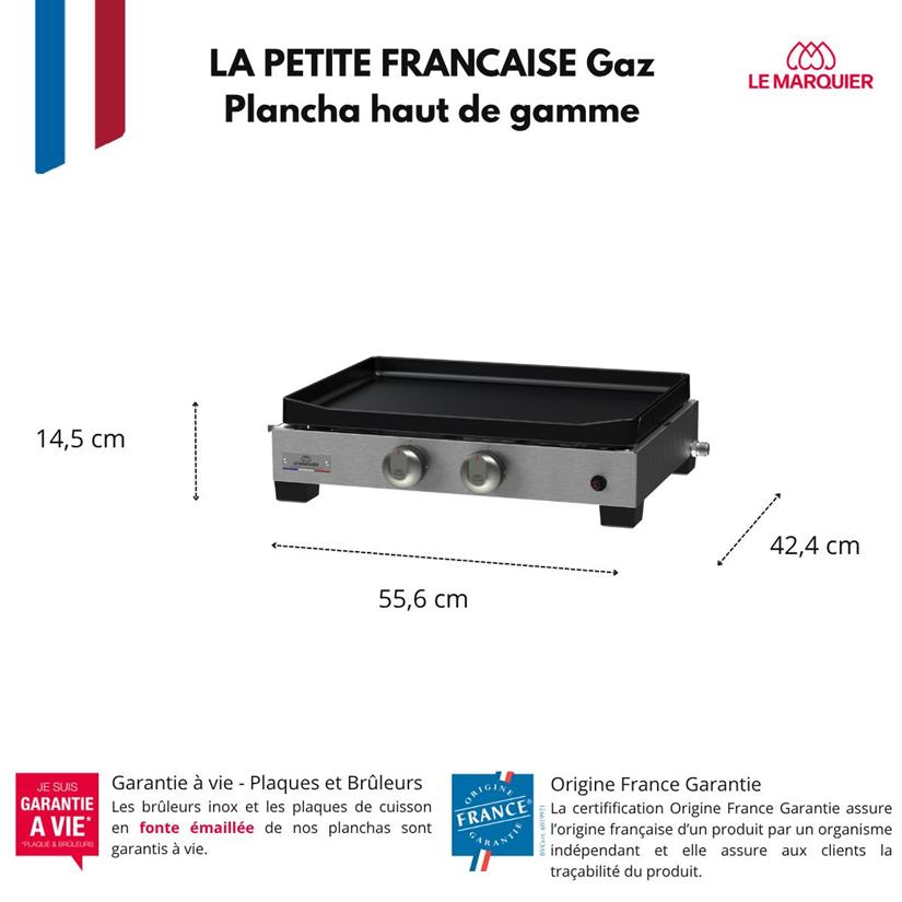 PLANCHA LA PETITE FRANCAISE GAZ 250