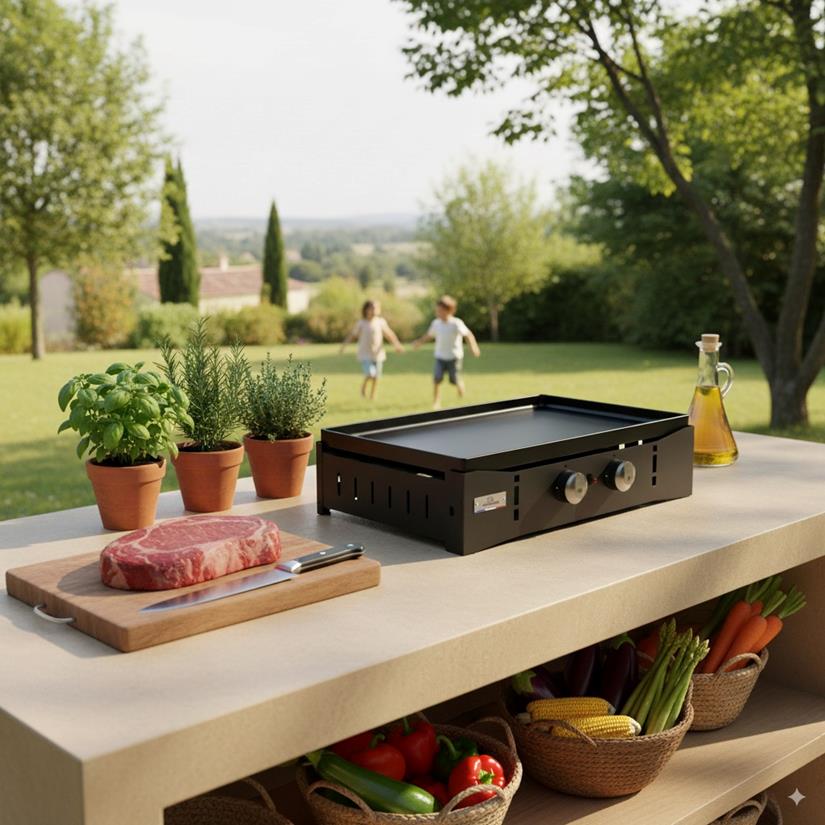 PLANCHA ORA GAZ 260 NOIRE RECONDITIONNE