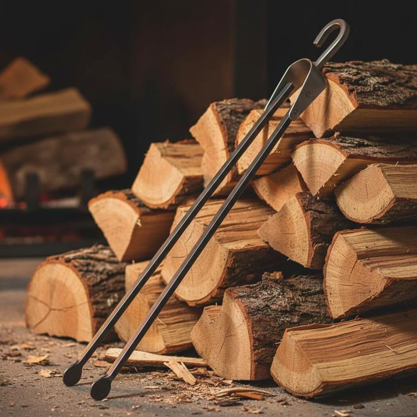 Large Tongs With Hook