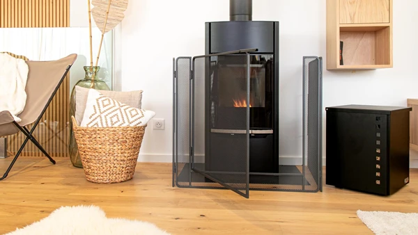 Plaque de sol pour poêle