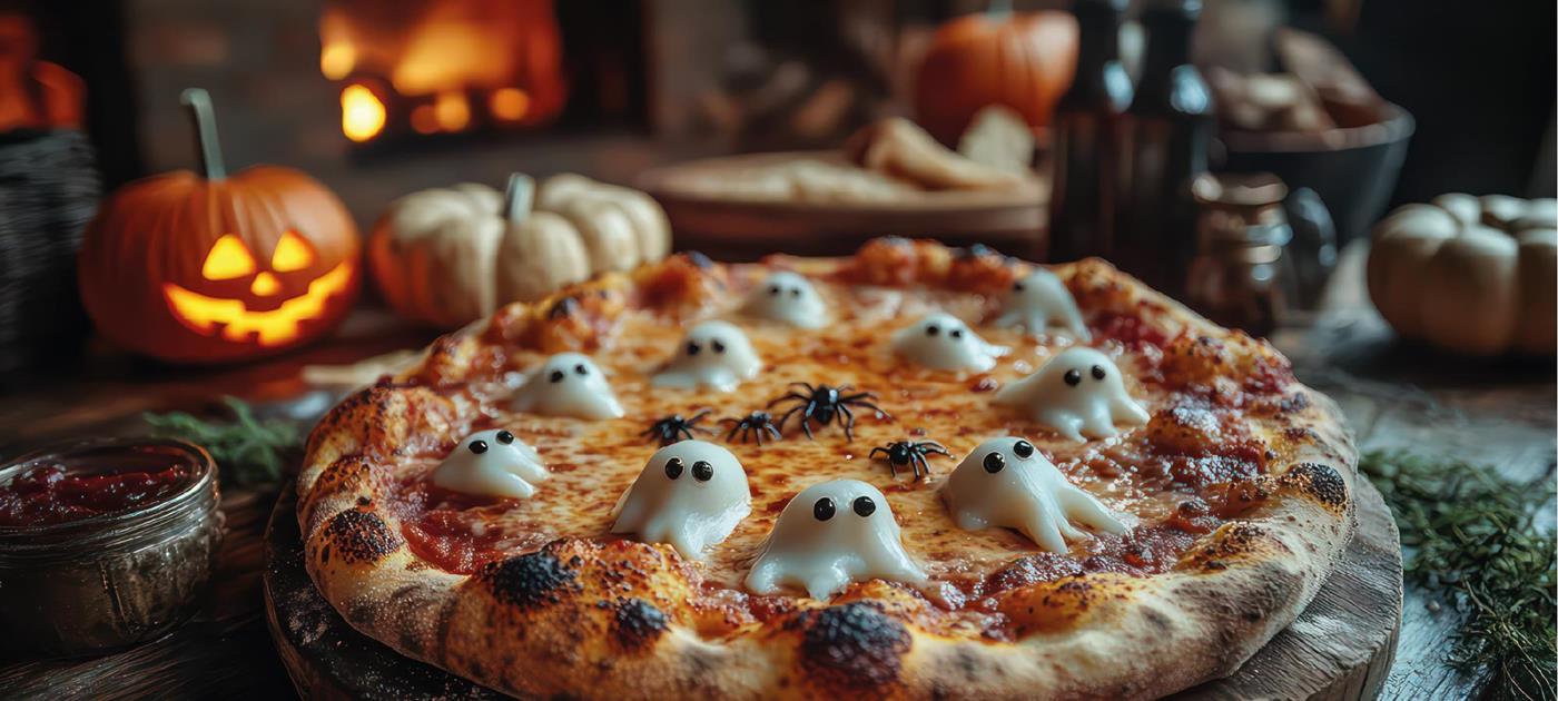 Pizza spéciale Halloween 👻